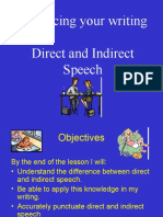 Direct Indirect Speech SD