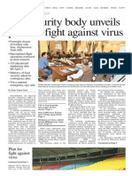 Top Security Body Unveils Plan For Fight Against Virus - Epaper PDF