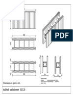 IsoShell wall and lintel element technical specifications