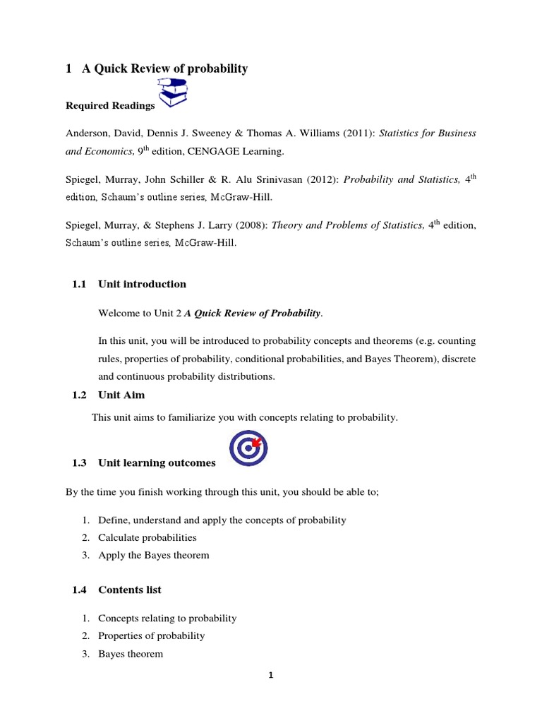 Understanding Probability Concepts | PDF | Probability | Experiment