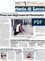 La Provincia Lecco 21 e 23 Luglio 2010