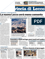 La Provincia Lecco 24 Luglio 2010