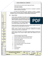 Saudi Arabian Oil Company: 13.0 Instrumentation and Control