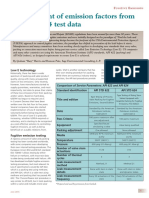 Development of Emission Factors From API 622/624 Test Data: Low E Technology