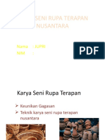 Karya Seni Rupa Terapan Nusantara