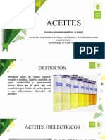 Aceites dieléctricos: definición, tipos, propiedades y mantenimiento