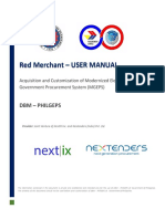 Red Merchant User Manual (mGEPS) PDF