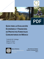 Guia para La Evaluacion Economica y Financiera de Proyectos Forestales Comunitarios en Mexico