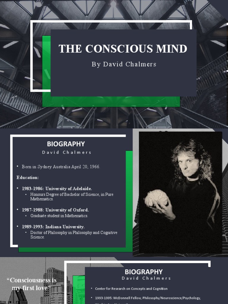 The Conscious Mind | PDF | Consciousness | Materialism