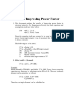 Benefits of Improving Power Factor