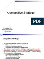 Competitive Strategy: Presented by