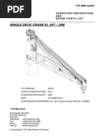 Crane Rocking Test Procedure Manual | PDF | Crane (Machine) | Bearing ...