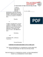 Alpha Venture Capital Partners LP V Cytodyn (CYDY), Pourhassan, Et Al.