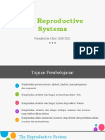 The Reproductive Systems: Presented in Class 2020/2021