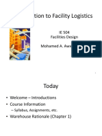 1 Facility Logistics Introduction PDF