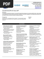 AutoCAD AutoLISP With Visual LISP