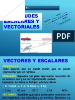 Magnitudes Escalares y Vectoriales