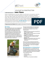 Factsheet: Handheld Power Saws