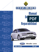 Manual reparación Ford Mondeo 2001