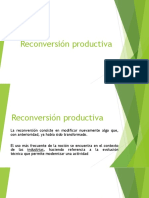 Reconversión Productiva