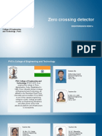 Zero Crossing Detector: Prepared With The Contribution of