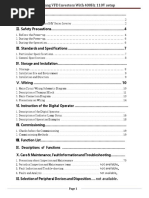 HuanYang 400Hz Setup PDF