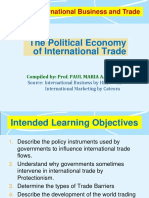 MAN010 - MODULE 3 - PPT - 2 - Political Economy of International Trade
