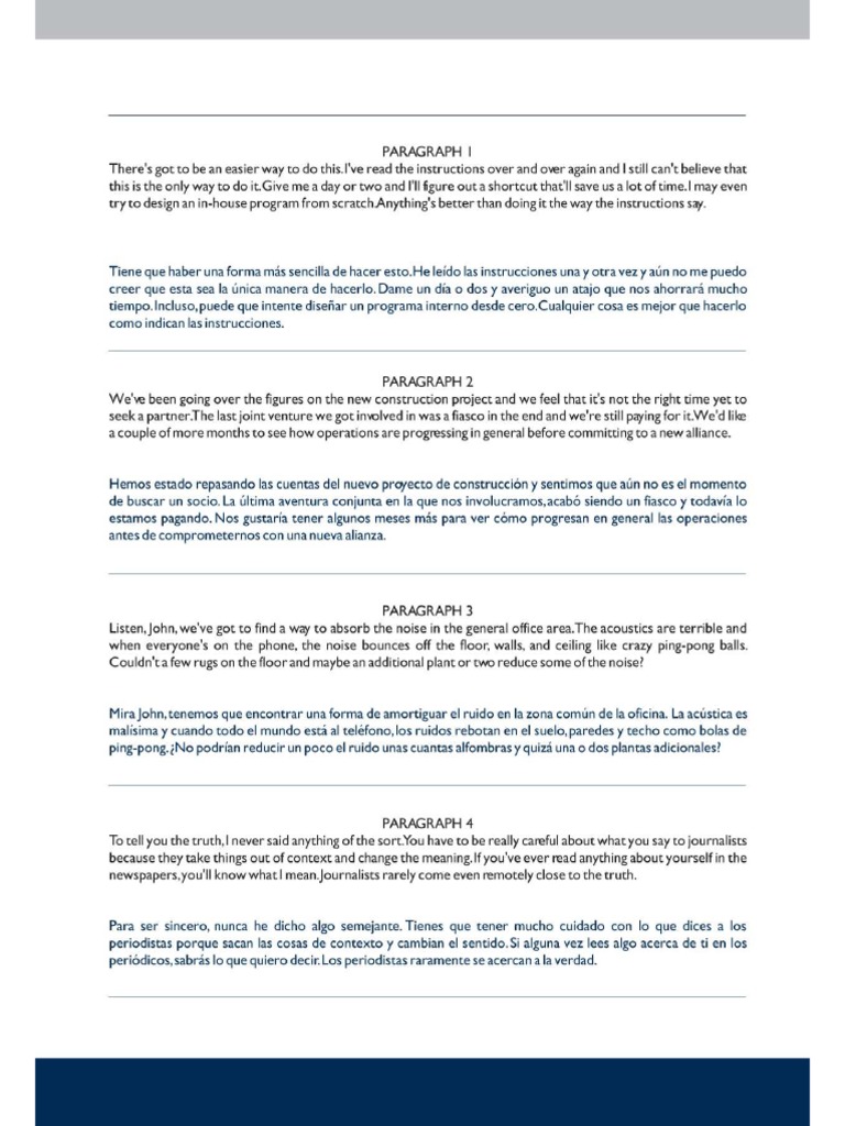 198 English Paragraphs