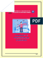 Handbook of Profession Tax E-Services