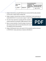 Manual Calculation of Skid Base Enclosure