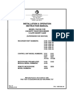 FA2100 CVR Install Manual PDF
