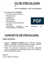 Clase 2 - CONCEPTO DE PSICOLOGIA
