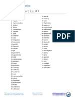 Academic Word List 4 PDF
