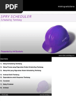 PDF Spry Scheduler Scheduling Tambang DL