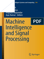 Machine Intelligence and Signal Processing: Richa Singh Mayank Vatsa Angshul Majumdar Ajay Kumar Editors