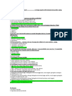 Bases of Psychology Final Test 20 Questions 2020