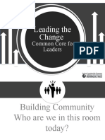 Leading The Change Common Core For Leaders