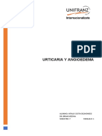 Urticaria y angioedema