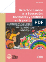 Educación y Derechos Humanos Posmandemia