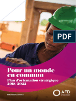 Plan Orientation Strategique Afd 2018 2022 PDF