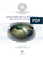 Lenguas de Las Politicas Mas Alla de Las Palabras PDF