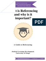What Is Referencing and Why Is It Important?: A Guide To Referencing