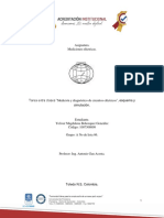 Tarea Extra Clases "Medición y Diagnóstico de Circuitos Eléctricos", Esquema y Simulación.