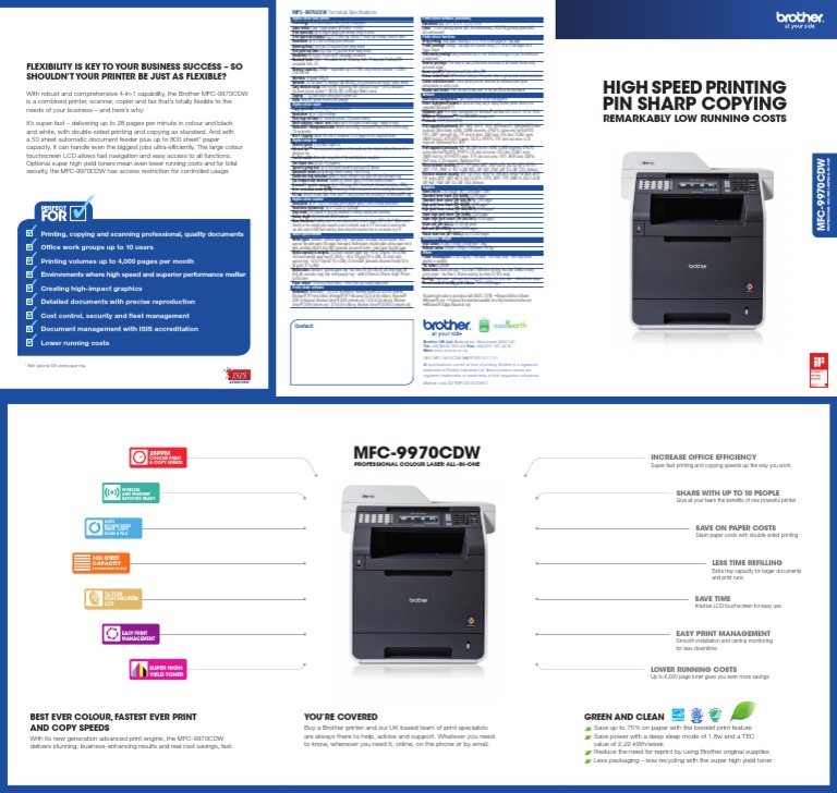 Pin Sharp Copying: High Speed Printing | PDF | Printer (Computing ...