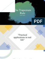 The Trapezium Rule in Real Life Applications