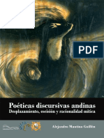 Poéticas discursivas andinas. Desplazamiento, escisión y racionalidad mítica. Por Alejandro Mautino Guillén