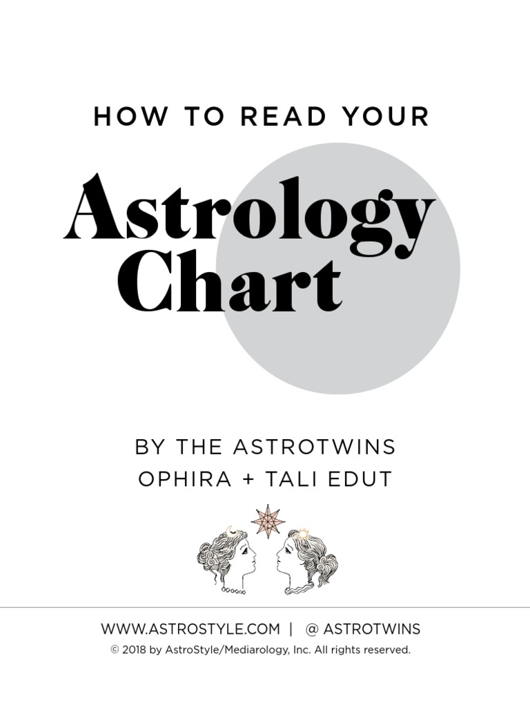 AstroTwins Charts How To PDF PDF In Astrology