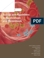 Practical Manual Scores Algorithms Haemostasis Thrombosis