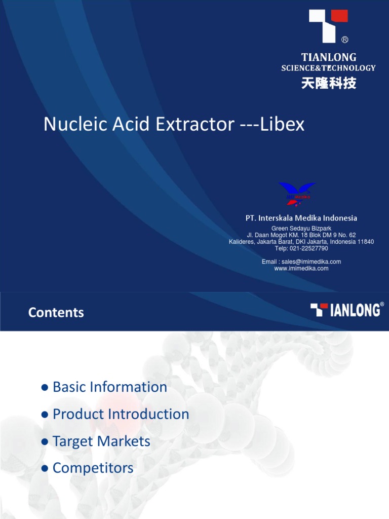 Nucleic Acid Extractor Overview | PDF | Gel Electrophoresis | Agarose ...