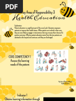 Key Area of Responsibility 3: Health Education | PDF | Health ...